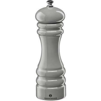 Młynek do soli drewniany, szary Zassenhau Berlin 18 cm ZS-023329