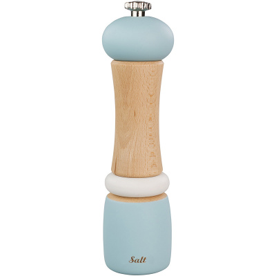 Młynek do soli drewniany Tala 20 cm, niebieski 10B11147