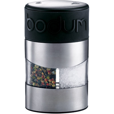 Młynek do soli i pieprzu Bodum Twin czarny BD-11002-01
