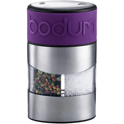 Młynek do soli i pieprzu Bodum Twin fioletowy BD-11002-278