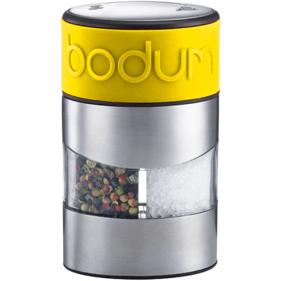 Młynek do soli i pieprzu Twin Bodum żółty BD-11002-117