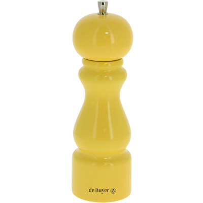 Młynek do soli żółty lakier 20 cm Rumba de Buyer D-S330-203636