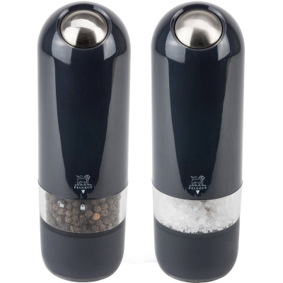 Młynki do pieprzu i soli elektryczne Alaska Peugeot grafitowe 17cm PG-2-28503