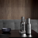 Młynki do przypraw, soli, pieprzu Bottle Grinder Menu stal szczotkowana 4418019