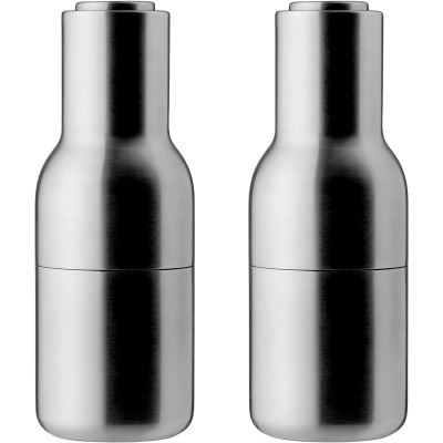 Młynki do przypraw, soli, pieprzu Bottle Grinder Menu stal szczotkowana 4418019