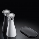 Młynki do soli i pieprzu na podstawce Robert Welch Signature SIGBR2383V/3