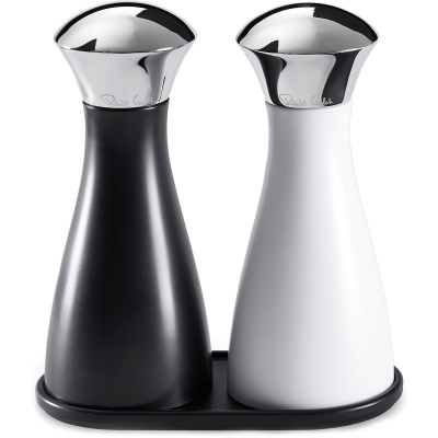 Młynki do soli i pieprzu na podstawce Robert Welch Signature SIGBR2383V/3