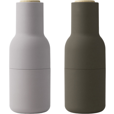 Młynki do soli, pieprzu, przypraw Bottle Grinder Menu beż, ciemna zieleń 4418459/4415459