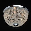 Modna 5-cio żarówkowa lampa sufitowa, chrom i kryształ MW-LIGHT Crystal 464018405