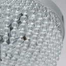 Modna 5-cio żarówkowa lampa sufitowa, chrom i kryształ MW-LIGHT Crystal 464018405