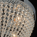Modna 5-cio żarówkowa lampa sufitowa, chrom i kryształ MW-LIGHT Crystal 464018405