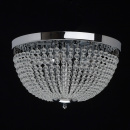 Modna 5-cio żarówkowa lampa sufitowa, chrom i kryształ MW-LIGHT Crystal 464018405