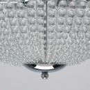 Modna 5-cio żarówkowa lampa sufitowa, chrom i kryształ MW-LIGHT Crystal 464018405