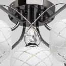 Modna lampa sufitowa do salonu lub sypialni DeMarkt Megapolis 358015107