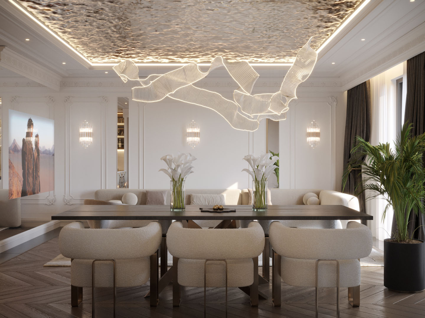 montaż sufitu podwieszanego i wady sufitu napinanego