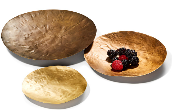 Patera 15 cm Brass Philippi z mosiądzu