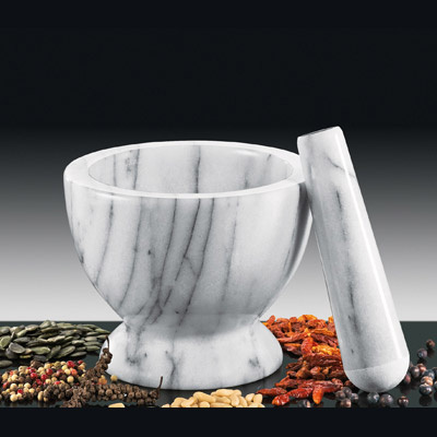 Moździerz marmurowy Kuchenprofi biały 17 cm KU-1002520817
