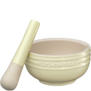 Moździerz z tłuczkiem kremowy Provence 12 cm Kuchenprofi KU-1006762212