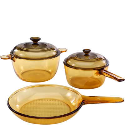 Naczynia kuchenne szklane zestaw 5 elementów Visions VS-329