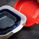 Naczynie ceramiczne do pieczenia 40x27 cm Peugeot Appolia czerwone PG-60015