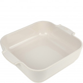 Naczynie ceramiczne, emaliowane 28x24 cm Peugeot Appolia ecru PG-60169