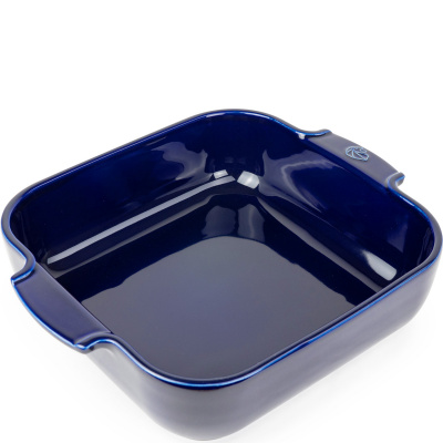 Naczynie ceramiczne, emaliowane 28x24 cm Peugeot Appolia niebieskie PG-60190