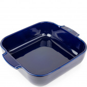 Naczynie ceramiczne, emaliowane 28x24 cm Peugeot Appolia niebieskie PG-60190