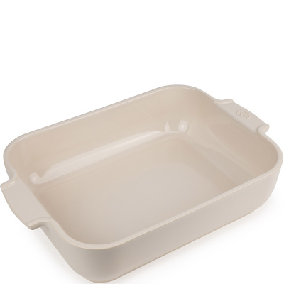 Naczynie ceramiczne, emaliowane do pieczenia 32x22 cm Peugeot Appolia ecru PG-60046