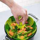 Naczynie do gototwania na parze LOTUS Plus Joseph Joseph zielone 40023