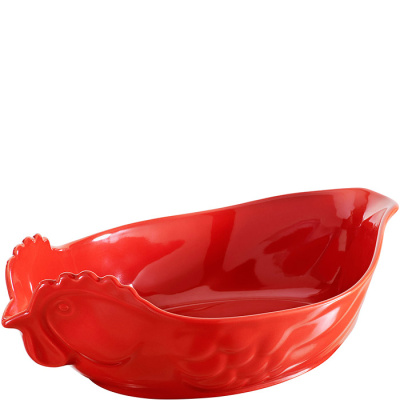 Naczynie do pieczenia drobiu Revol czerwone RV-638625-1
