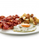 Naczynie do pieczenia plastrów boczku w kuchence mikrofalowej Lekue 0220250R14M150