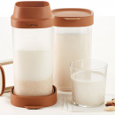 Naczynie do przygotowania wegańskiego mleka roślinnego Lekue 0220526M06M017