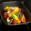 Naczynie do serwowania z czarnej porcelany 19x13 cm Revol Club RV-647915-6