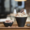 Naczynie do serwowania z czarnej porcelany 20x14 cm Revol Club RV-648010-6