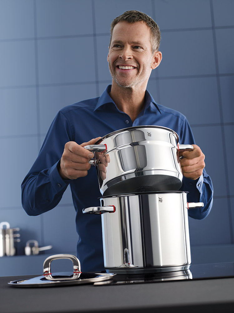 Garnki kuchenne ze stali nierdzewnej