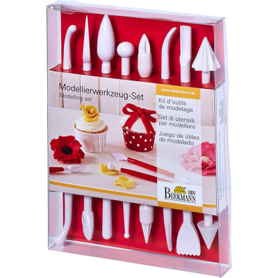 Narzędzia do modelowania lukru Birkmann 8 elementów 443 150