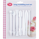 Narzędzia do modelowania lukru Tala 7 elementów 10A09732