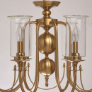 Neoklasyczna lampa wisząca do dużego salonu Amanda MW-LIGHT 481012708