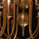 Neoklasyczna lampa wisząca do dużego salonu Amanda MW-LIGHT 481012708