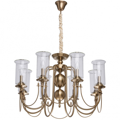 Neoklasyczna lampa wisząca do dużego salonu Amanda MW-LIGHT 481012708