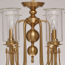 Neoklasyczna lampa wisząca do salonu MW-LIGHT 481012606