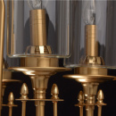 Neoklasyczna lampa wisząca do salonu MW-LIGHT 481012606