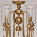 Neoklasyczna lampa wisząca do salonu MW-LIGHT 481012606