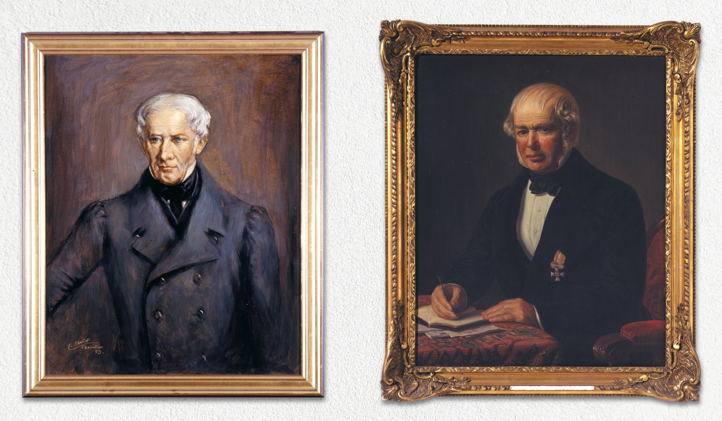 Nicolas Villeroy (z lewej) i Jean-François Boch Nicolas Villeroy (z lewej) i Jean-François Boch