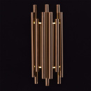 Niekonwencjonalne oświetlenie ścienne - kinkiet LED, miedziane tuby RegenBogen 609022508