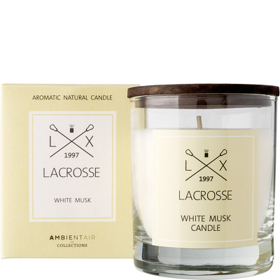 Niepowtarzalna świeca zapachowa White musk Lacrosse ZVV040MBLC