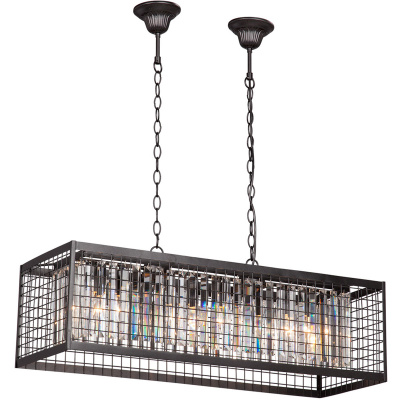 Niespotykana lampa wisząca z kryształami Vitaluce VE5185-1/6