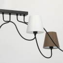 Nietypowe oświetlenie sufitowe zakrzywione ramiona MW-LIGHT Elegance 723010106