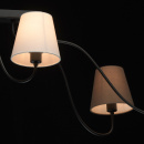 Nietypowe oświetlenie sufitowe zakrzywione ramiona MW-LIGHT Elegance 723010106