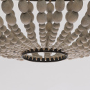 Niezwykła lampa wisząca z drewnianymi koralami RegenBogen Loft 679010704